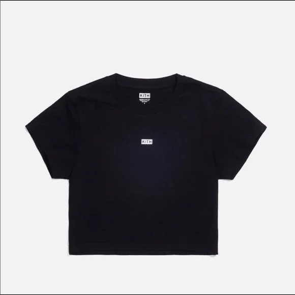 Kith Black Crop Top - Picture 7 of 8